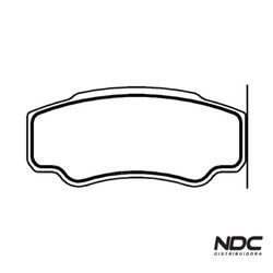 Pastilha Freio Ducato 11/15 02/ - 27/31 01/-Jumper... - NDCPECAS