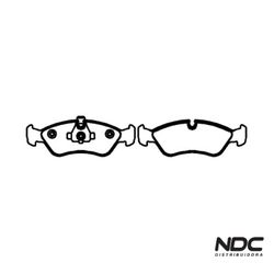 N50161SYL - SYL1081 PASTILHA FREIO - 42782 - NDCPECAS