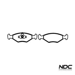 N50203SYL - SYL1234 PASTILHA FREIO - 44062 - NDCPECAS