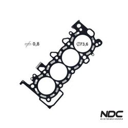 N57685NBASTOS - 1515170ML JUNTA CABEÇOTE - 54988 - NDCPECAS