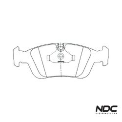 Pastilha Freio 316I/318I/320I/323I/328I 90/98 318/... - NDCPECAS