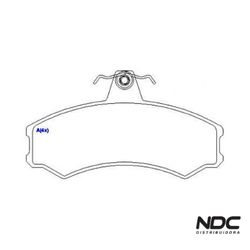 Pastilha Freio C22 1.8 06-81/ 08-84/ C22 2.5 06-81... - NDCPECAS