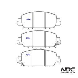 N53572SYL - SYL4254 PASTILHA FREIO - 50511 - NDCPECAS
