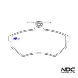 N53991SYL - SYL1045 PASTILHA FREIO - 51272 - NDCPECAS