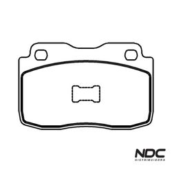 N42175ECO - ECO1084 PASTILHA FREIO - 53727 - NDCPECAS