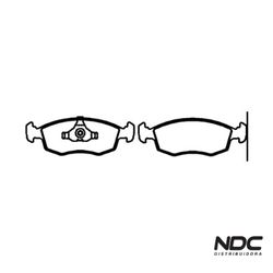 N42180ECO - ECO1070 PASTILHA FREIO - 53728 - NDCPECAS