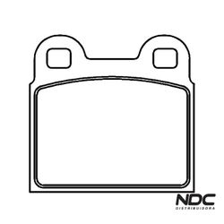 N42265ECO - ECO1054 PASTILHA FREIO - 53734 - NDCPECAS