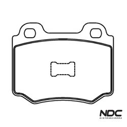 N42267ECO - ECO1047 PASTILHA FREIO - 53735 - NDCPECAS