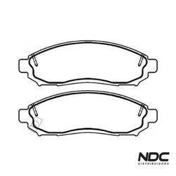 N42367ECO - ECO1550 PASTILHA FREIO - 53737 - NDCPECAS