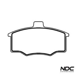 N50160ECO - ECO1023 PASTILHA FREIO - 53764 - NDCPECAS