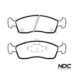 N50168ECO - ECO1496 PASTILHA FREIO - 53770 - NDCPECAS