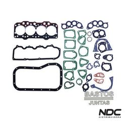 N57570NBASTOS - 141001PK JOGO JUNTA MOTOR COMPLET... - NDCPECAS