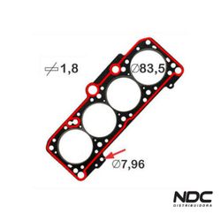 N57696NBASTOS - 111569PK JUNTA CABEÇOTE - 54886 - NDCPECAS