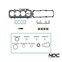 N57834NBASTOS - 111281ML JOGO JUNTA MOTOR SUPERIO... - NDCPECAS