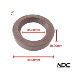 N58006NBASTOS - 1110179 RETENTOR - 55322 - NDCPECAS