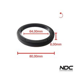 N58049NBASTOS - 1142004 RETENTOR - 55368 - NDCPECAS