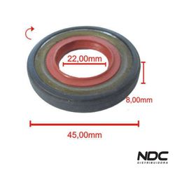 N58061NBASTOS - 1150076 RETENTOR - 55382 - NDCPECAS