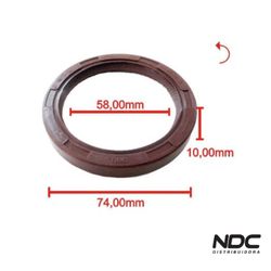 N58079NBASTOS - 1150208 RETENTOR - 55400 - NDCPECAS
