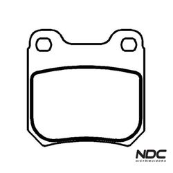 N54946ECO - ECO1018 PASTILHA FREIO - 55921 - NDCPECAS