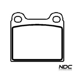 N42212ECO - ECO1029 PASTILHA FREIO - 55950 - NDCPECAS