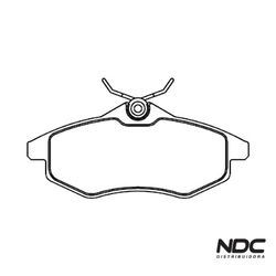 N42342ECO - ECO1382 PASTILHA FREIO - 55957 - NDCPECAS