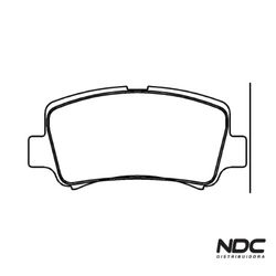 N47571ECO - ECO1400 PASTILHA FREIO - 55965 - NDCPECAS