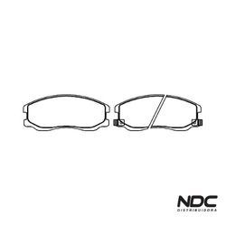 N47630ECO - ECO1429 PASTILHA FREIO - 55970 - NDCPECAS