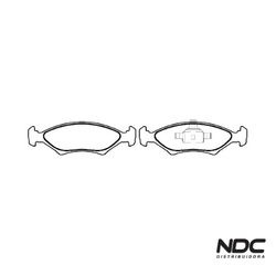 N50153ECO - ECO1458 PASTILHA FREIO - 55983 - NDCPECAS