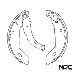 N04562 - JG PATINS FREIO - 14330 - NDCPECAS