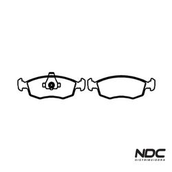 N50138ECO - ECO1062 PASTILHA FREIO - 53753 - NDCPECAS