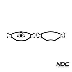 N50209ECO - ECO1078 PASTILHA FREIO - 53792 - NDCPECAS