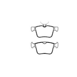 N54970ECO - ECO1500 PASTILHA FREIO - 56591 - NDCPECAS