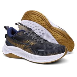TENIS-JOHNCAT-SOFT-AZUL-DOURADO - TENIS-JOHNCAT-SO... - SellerDrop