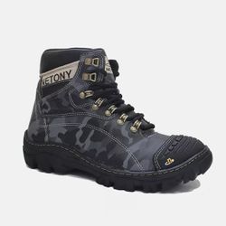 Bota Adventura Rust Camuflado Netony - 2888-locam - NETONY