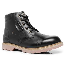 Bota Cross Preto+ Brinde Palmilha em Gel - 7000-l... - NETONY