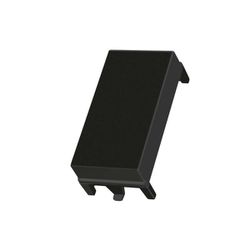 Modulo Cego com 2 Unidades Linha Sleek Ebony Margi... - Alfa Materiais Elétricos
