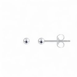 BRINCO BOLA 3MM - New prata e cia