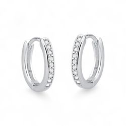 ARGOLA CLICK ZIRCONIA CRISTAL - New prata e cia