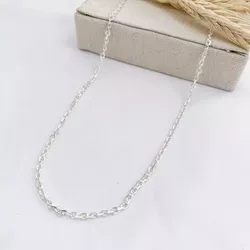 CORRENTE PRATA 925 CARTIER GROSSA 60CM - New prata e cia