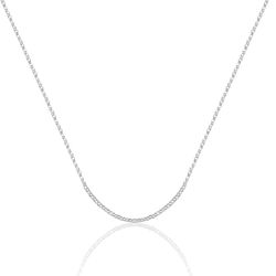 CORRENTE PRATA 925 PORTUGUESA 45CM - New prata e cia