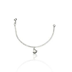 PULSEIRA INFANTIL CONCHA DUPLA FACE LINHA MAR PRAT... - New prata e cia