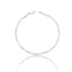 PULSEIRA MASCULINA FLAT 3X1 PRATA 925 - New prata e cia