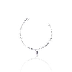 PULSEIRA PONTO DE LUZ REDONDO PRATA 925 - New prata e cia