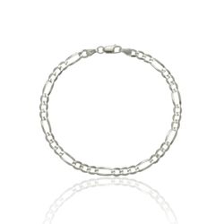 PULSEIRA MASCULINA FLAT 3X1 PRATA 925 - New prata e cia