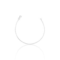 PULSEIRA RABO DE RATO OCA PRATA 925 - New prata e cia