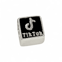 BERLOQUE SEPARADOR TIK TOK PRATA 925 - New prata e cia