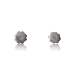 BRINCO MINI TREVO COM ZIRCONIA - New prata e cia