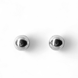 BRINCO BOLA 8MM - New prata e cia