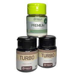 Termogenico composto Natural de Plantas Green Line Premium Composto 10 Capsulas 
