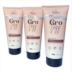 3 Progressivas de chuveiro anti frizz Gro Lizz - P... - New Quantic